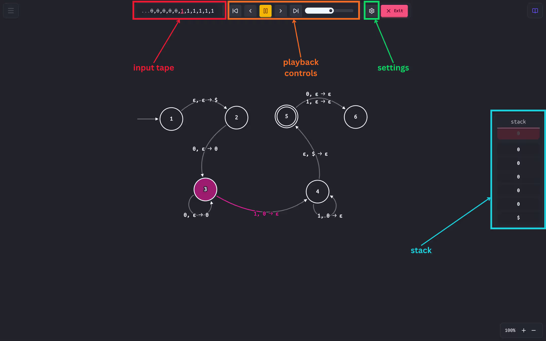 Simulation playback